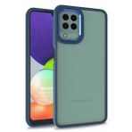 Microsonic Samsung Galaxy A22 4G Bright Planet Lacivert Kılıf