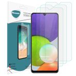 Microsonic Samsung Galaxy A22 4G Screen Protector Nano Glass 3 Adet Cam Ekran Koruyucu