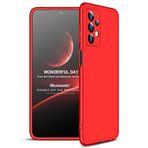 Microsonic Samsung Galaxy A23 Double Dip 360 Protective Kırmızı Kılıf