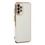 Microsonic Samsung Galaxy A23 Olive Plated Beyaz Kılıf
