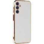 Microsonic Samsung Galaxy A24 Olive Plated Beyaz Kılıf
