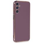 Microsonic Samsung Galaxy A24 Olive Plated Lila Kılıf