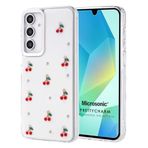 Microsonic Samsung Galaxy A25 Kılıf PrettyCharm Cherry [Galaxy A25 ile Uyumlu Kılıf - Kırmızı]