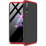Microsonic Samsung Galaxy A30S Double Dip 360 Protective Siyah Kırmızı Kılıf