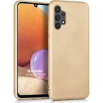 Microsonic Samsung Galaxy A32 4G Matte Silicone Gold Kılıf