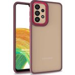 Microsonic Samsung Galaxy A33 5G Bright Planet Kırmızı Kılıf