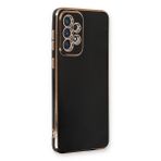Microsonic Samsung Galaxy A33 5G Olive Plated Siyah Cep Telefonu Kılıfı