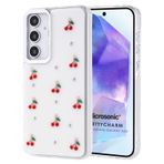 Microsonic Samsung Galaxy A35 Kılıf PrettyCharm Cherry [Galaxy A35 ile Uyumlu Kılıf - Kırmızı]