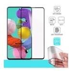 Microsonic Samsung Galaxy A51 Uyumlu Seramik Matte Flexible Siyah Ekran Koruyucu