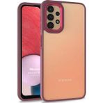 Microsonic Samsung Galaxy A52 Bright Planet Kırmızı Kılıf