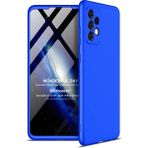 Microsonic Samsung Galaxy A52S Double Dip 360 Protective Mavi Kılıf