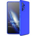 Microsonic Samsung Galaxy A53 5G Double Dip 360 Protective Mavi Kılıf