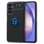 Microsonic Samsung Galaxy A54 Kickstand Ring Holder Siyah Mavi Kılıf