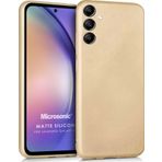 Microsonic Samsung Galaxy A54 Matte Silicone Gold Kılıf