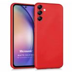 Microsonic Samsung Galaxy A54 Matte Silicone Kırmızı Kılıf