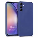 Microsonic Samsung Galaxy A54 Matte Silicone Lacivert Kılıf