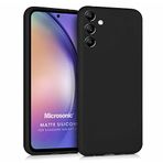 Microsonic Samsung Galaxy A54 Matte Silicone Siyah Kılıf