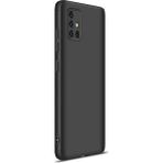 Microsonic Samsung Galaxy A71 Siyah Double Dip 360 Protective Kılıf