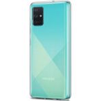 Microsonic Samsung Galaxy A71 Transparent Soft Beyaz Kılıf