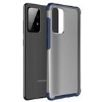 Microsonic Samsung Galaxy A72 Frosted Frame Lacivert Kılıf