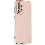 Microsonic Samsung Galaxy A72 Olive Plated Pembe Kılıf