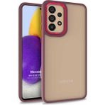 Microsonic Samsung Galaxy A73 5G Bright Planet Kırmızı Kılıf