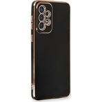 Microsonic Samsung Galaxy A73 5G Olive Plated Siyah Kılıf