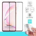 Microsonic Samsung Galaxy A81 Seramik Matte Flexible Siyah Ekran Koruyucu