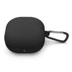 Microsonic Samsung Galaxy Buds 2 için Mat Silikon Kılıf Siyah [Buds 2 ile Uyumlu Kılıf - Siyah]