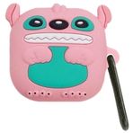 Microsonic Samsung Galaxy Buds 2 Kılıf Cartoon Figürlü Silikon Crtn-Fgr-Stch-Pmb