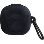 Microsonic Samsung Galaxy Buds 2 Pro Kılıf Cartoon Figürlü Silikon Crtn-Fgr-Frnc-Bldg-Syh - Siyah