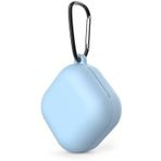 Microsonic Samsung Galaxy Buds FE Askılı Mat Silikon Bebe Mavisi Kılıf