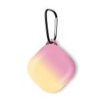 Microsonic Samsung Galaxy Buds Live Degrade Rubber Pembe Sarı Kılıf