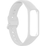 Microsonic Samsung Galaxy Fit 2 Silikon Beyaz Kordon
