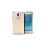 Microsonic Samsung Galaxy Grand Prime Pro Transparent Soft Beyaz Kılıf