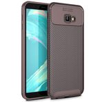 Microsonic Samsung Galaxy J4 Core için Kılıf Legion Series Kahverengi [Galaxy J4 Core ile Uyumlu Kılıf - Kahverengi]
