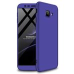 Microsonic Samsung Galaxy J4 Double Dip 360 Protective Lacivert Kılıf