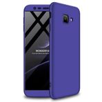 Microsonic Samsung Galaxy J4 Plus için Kılıf Double Dip 360 Protective Lacivert [Galaxy J4 Plus ile Uyumlu Kılıf - Lacivert]
