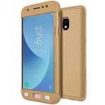 Microsonic Samsung Galaxy J5 Pro Double Dip 360 Protective Gold Kılıf