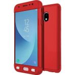 Microsonic Samsung Galaxy J5 Pro Double Dip 360 Protective Kırmızı Kılıf