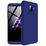 Microsonic Samsung Galaxy J8 Double Dip 360 Protective Lacivert Kılıf