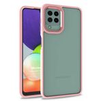 Microsonic Samsung Galaxy M12 Bright Planet Rose Gold Cep Telefonu Kılıfı