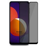 Microsonic Samsung Galaxy M12 Privacy 5D Gizlilik Filtreli Siyah Cam Ekran Koruyucu