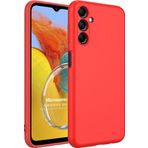 Microsonic Samsung Galaxy M14 Groovy Soft Kırmızı Kılıf