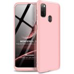Microsonic Samsung Galaxy M21 Double Dip 360 Protective Rose Gold Cep Telefonu Kılıfı