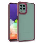 Microsonic Samsung Galaxy M22 Bright Planet Kırmızı Kılıf