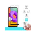 Microsonic Samsung Galaxy M22 Seramik Matte Flexible Siyah Ekran Koruyucu