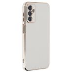 Microsonic Samsung Galaxy M23 Olive Plated Beyaz Cep Telefonu Kılıfı