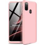 Microsonic Samsung Galaxy M30S Double Dip 360 Protective Rose Gold Kılıf