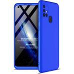 Microsonic Samsung Galaxy M31S Double Dip 360 Protective Mavi Kılıf